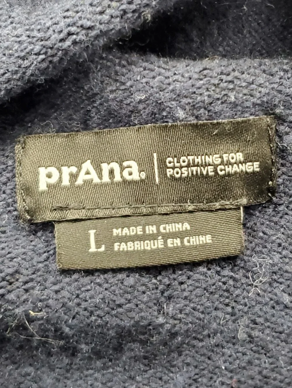 prAna Frosted Pine Sweater Size L